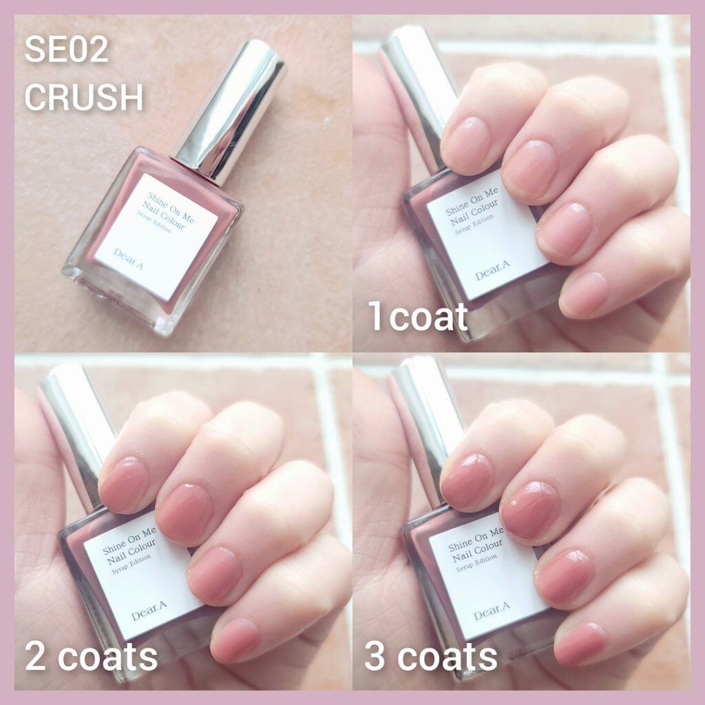 シャインオンミーネイルカラー/Dear.A/マニキュアを使ったクチコミ(4枚目)