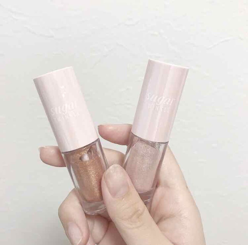 シュガー トゥインクル リキッド シャドウ/PERIPERA/リキッドアイシャドウを使ったクチコミ（3枚目）