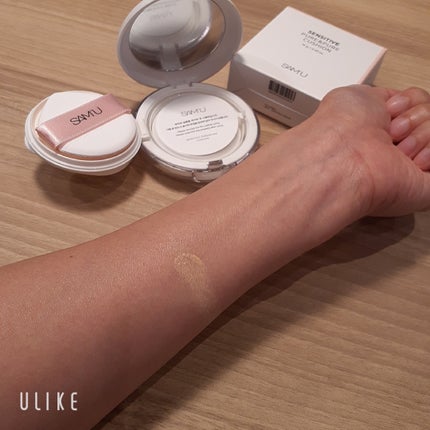 センシティブピュア&ピュアクッション/SAM'U/クッションファンデーションを使ったクチコミ(2枚目)