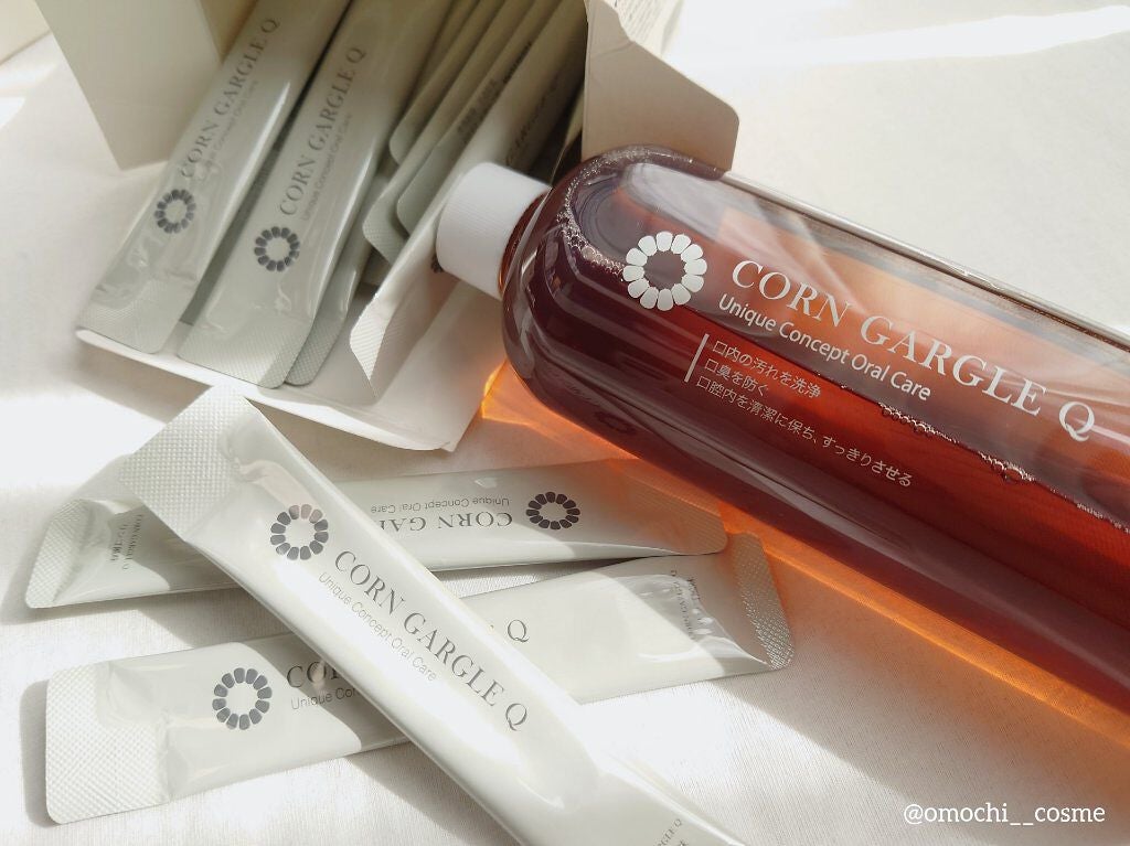 CORN GARGLE Q/SHINE BLANC/マウスウォッシュ・スプレーを使ったクチコミ(3枚目)