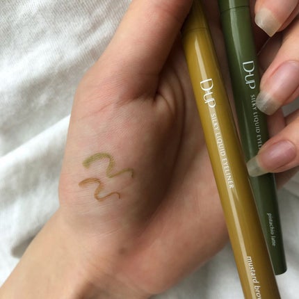 シルキーリキッドアイライナーWP/D-UP/リキッドアイライナーを使ったクチコミ(2枚目)