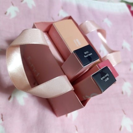 アンドバイロムアンド グラッシーボムティント/&nd by rom&nd/リップティントを使ったクチコミ(2枚目)