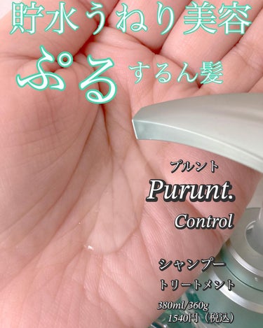 プルント コントロール美容液シャンプー／トリートメント/Purunt./シャンプー・コンディショナーを使ったクチコミ（2枚目）