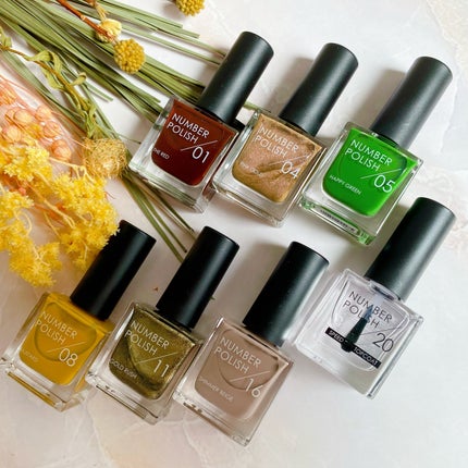 NUMBER POLISH /D-UP/マニキュアを使ったクチコミ(1枚目)