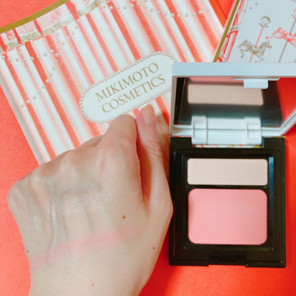 フェイスカラーパレット/ミキモト コスメティックス/メイクアップキットを使ったクチコミ(5枚目)