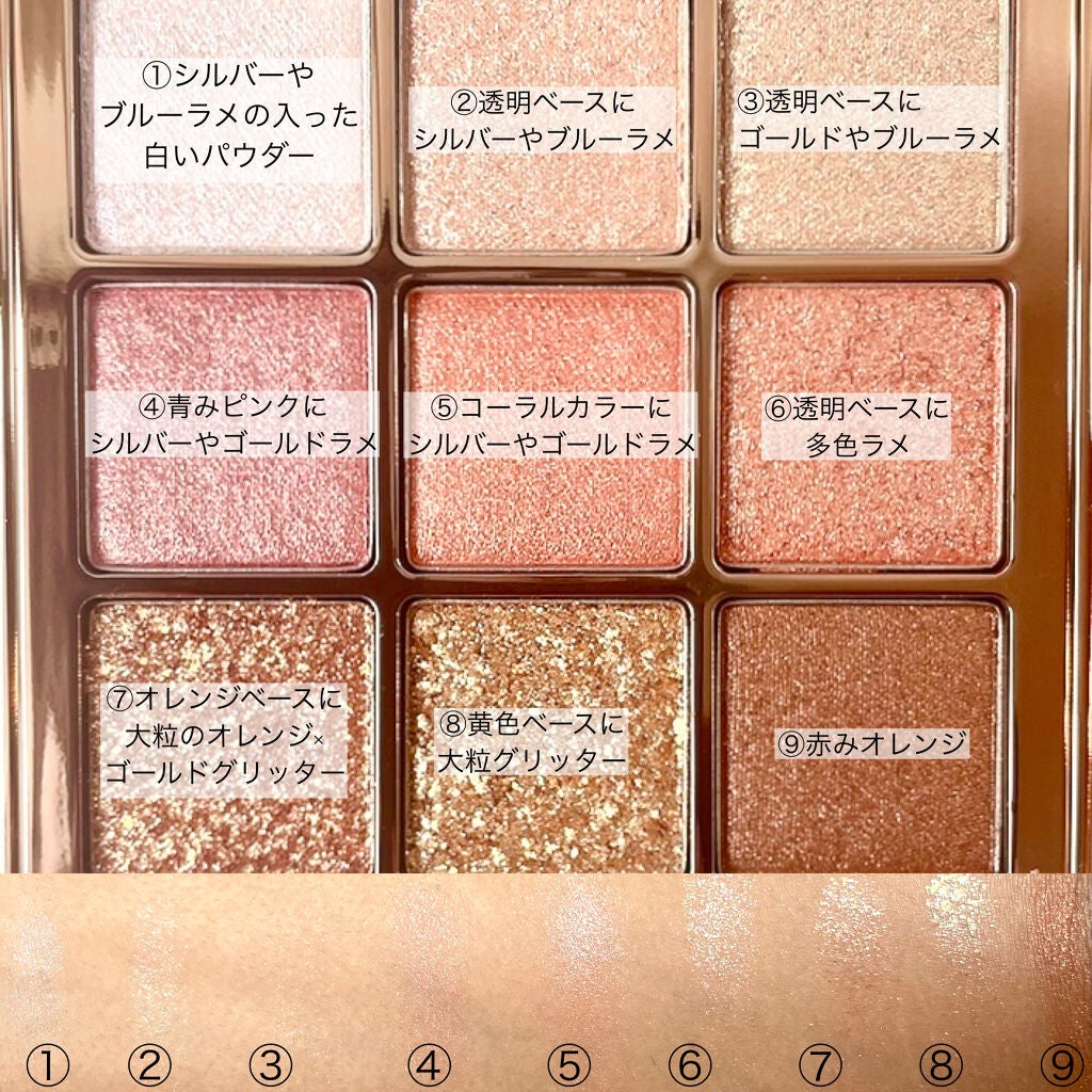 ワンピックアイシャドウパレット/APLIN/アイシャドウパレットを使ったクチコミ(2枚目)