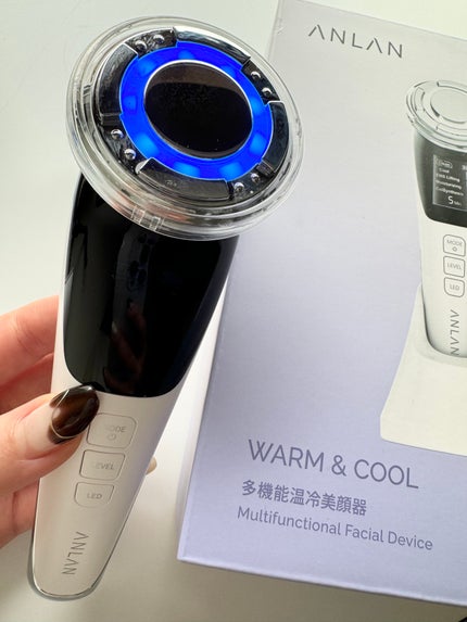 多機能温冷美顔器/ANLAN/美顔器・マッサージを使ったクチコミ(4枚目)