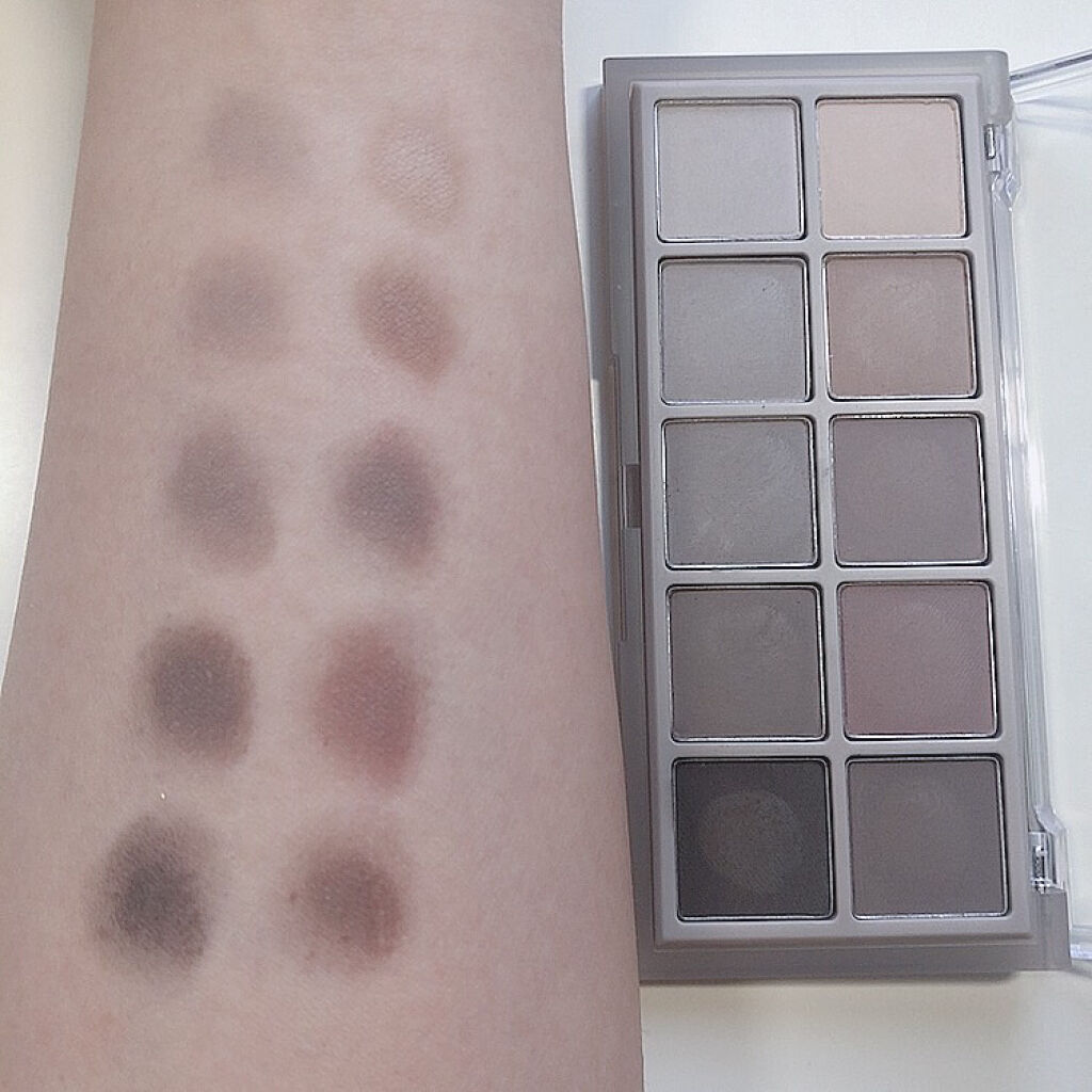 ベターザンパレット/rom&nd/アイシャドウパレットを使ったクチコミ（2枚目）