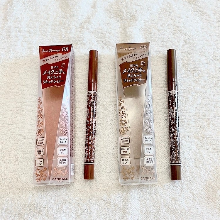 ラスティングリキッドライナー/キャンメイク/リキッドアイライナーを使ったクチコミ(4枚目)