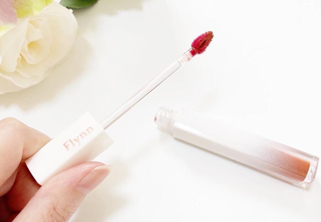 イリュージョンコーティングティント 311 BITTER SWEET/Flynn/リップティントを使ったクチコミ（2枚目）
