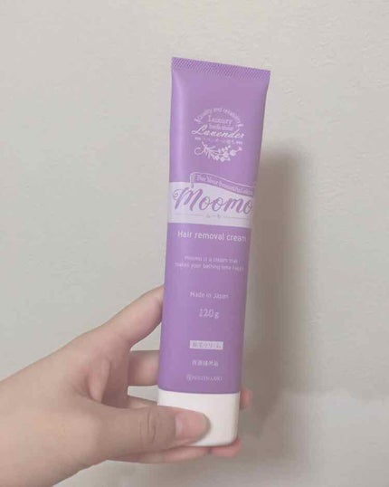 脱毛クリーム MOOMO/自然化粧品研究所/除毛クリームを使ったクチコミ(1枚目)