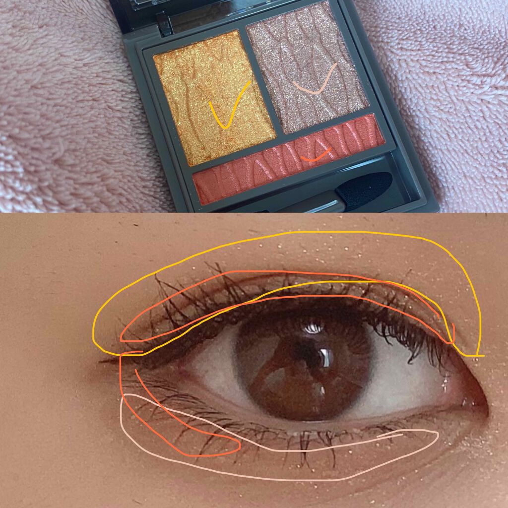 プリズムヴィーナス アイズ/Visée/アイシャドウパレットを使ったクチコミ(3枚目)