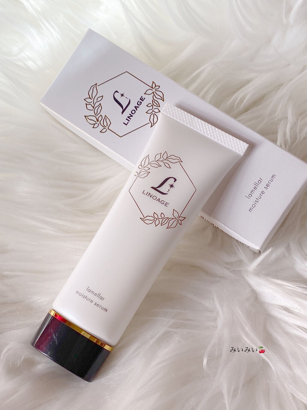 ラメラモイスチャーセラム/LINOAGE/美容液を使ったクチコミ(3枚目)