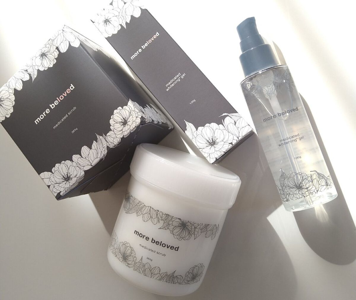 メディケイテッド ホワイトニングジェル/more beloved/バストケア・ヒップケアを使ったクチコミ（1枚目）