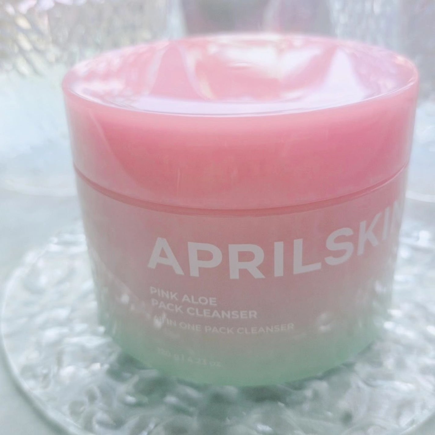 ピンクアロエメレンゲクレンザー/APRILSKIN/その他洗顔料を使ったクチコミ(5枚目)