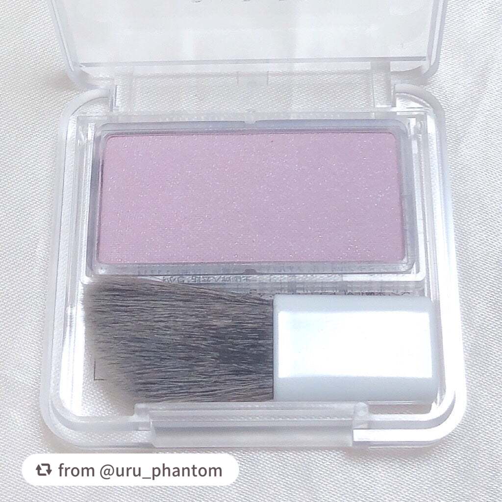 パウダー チーク ニュアンスカラー/ちふれ/パウダーチークを使ったクチコミ(4枚目)