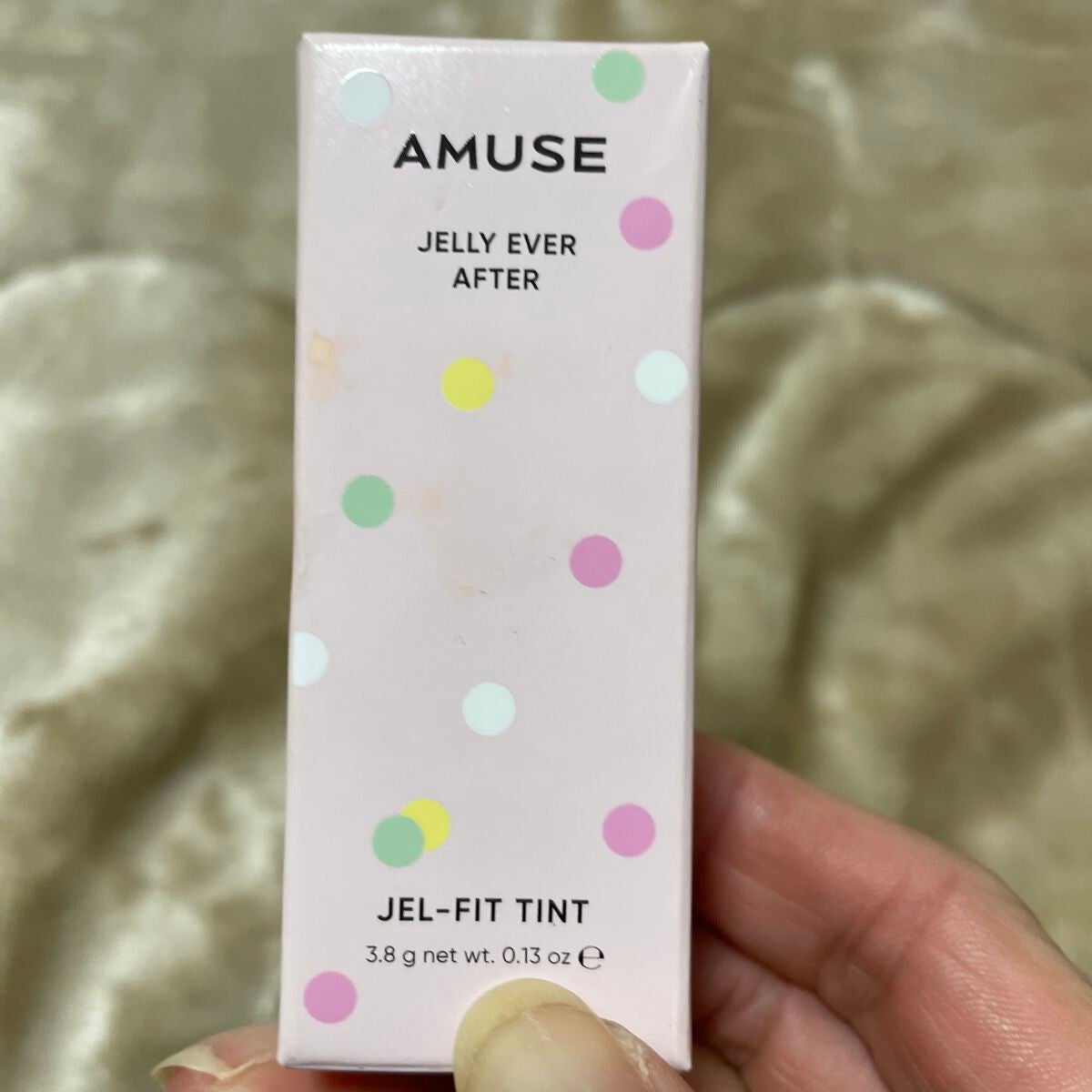 ジェルフィットティント/AMUSE/リップティントを使ったクチコミ(4枚目)