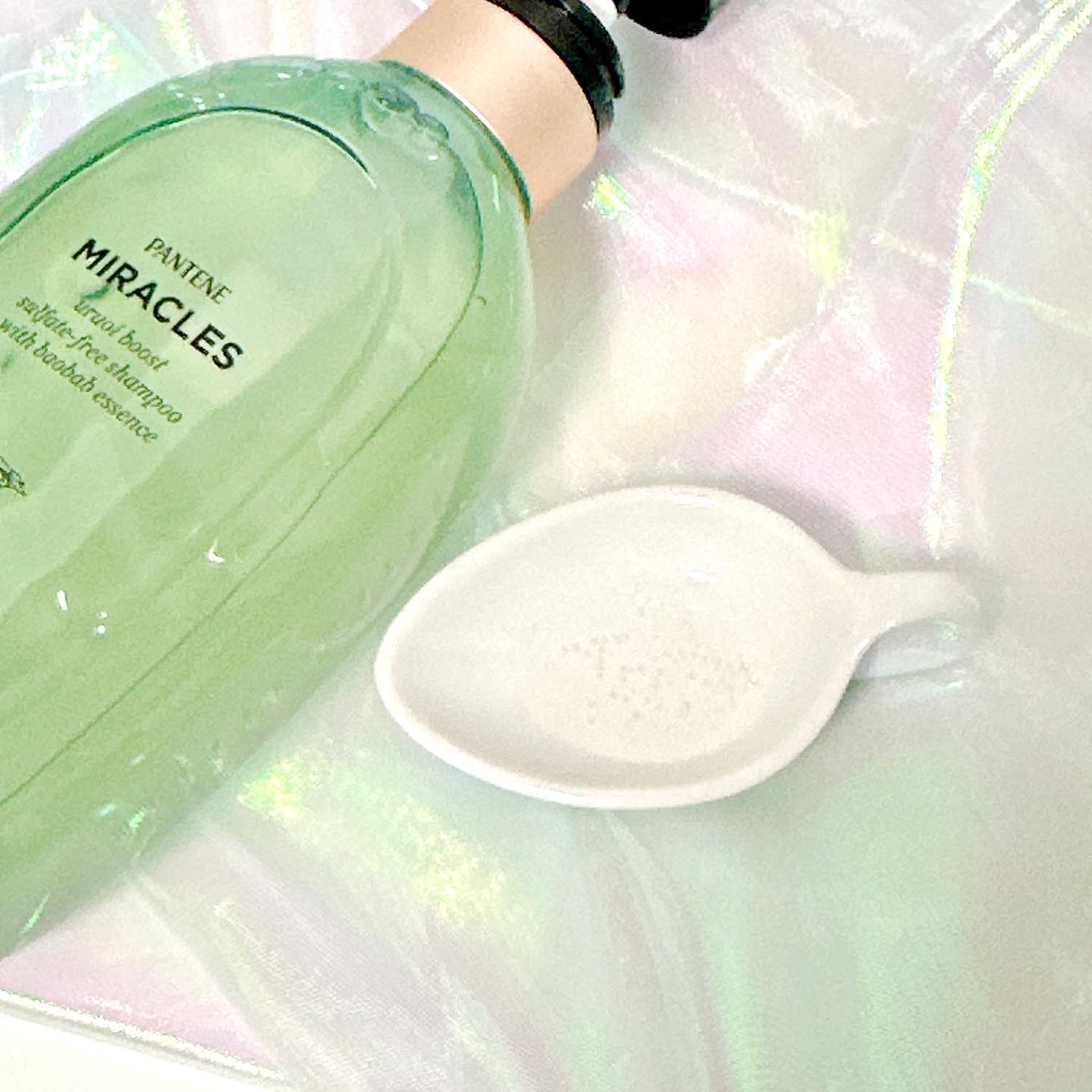 ミラクルズ うるおいブースト シャンプー/トリートメント/パンテーン/市販シャンプーを使ったクチコミ（2枚目）