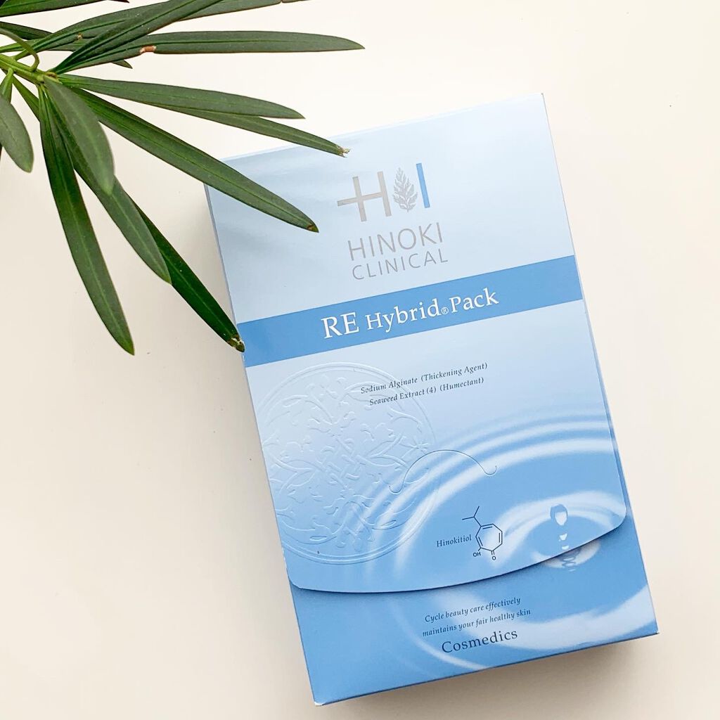REハイブリッドパック/ヒノキ肌粧品/シートマスク・パックを使ったクチコミ（1枚目）