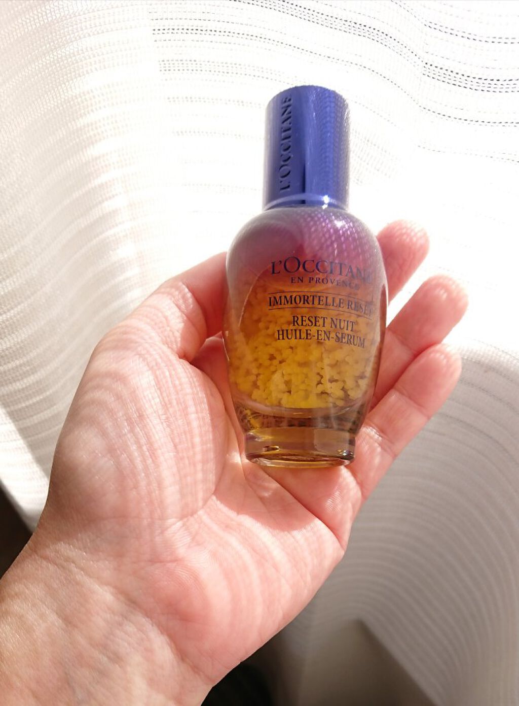 イモーテル オーバーナイトリセットセラム/L'OCCITANE/美容液を使ったクチコミ（2枚目）