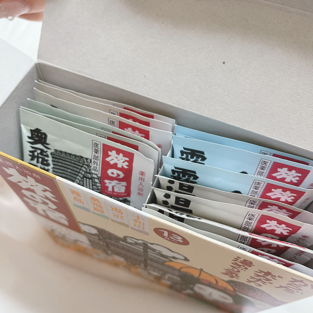 にごり湯シリーズパック/旅の宿/無機塩系入浴剤を使ったクチコミ（3枚目）