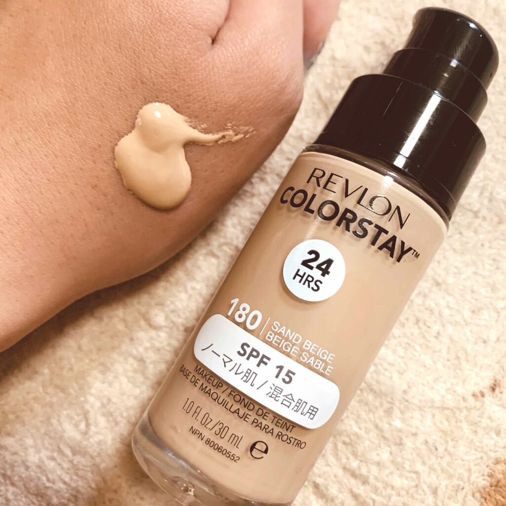 カラーステイ メイクアップ N/REVLON/リキッドファンデーションを使ったクチコミ(1枚目)