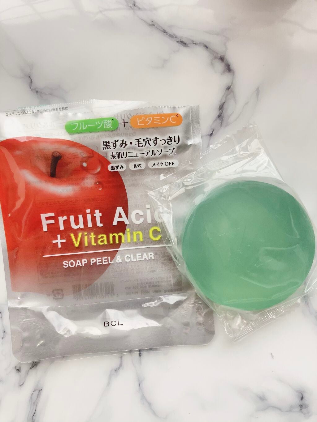 ソープ ピール&クリア/クレンジングリサーチ/洗顔石鹸を使ったクチコミ(1枚目)