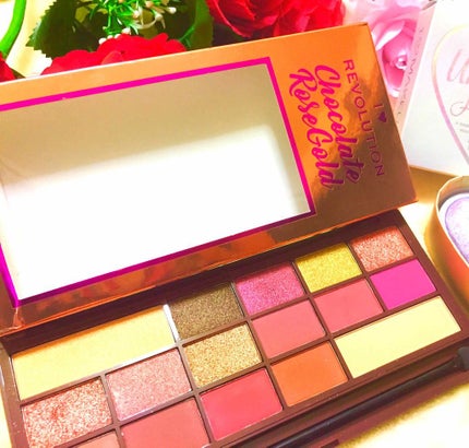 アイラブチョコレート/MAKEUP REVOLUTION/アイシャドウパレットを使ったクチコミ(3枚目)