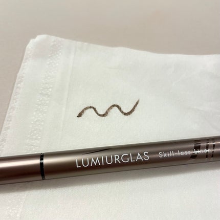 スキルレスライナー/LUMIURGLAS/リキッドアイライナーを使ったクチコミ(2枚目)
