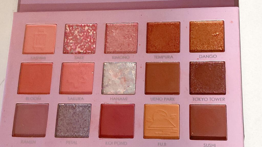 GO TRAVEL 15色アイシャドウパレット/FOCALLURE/アイシャドウパレットを使ったクチコミ(2枚目)
