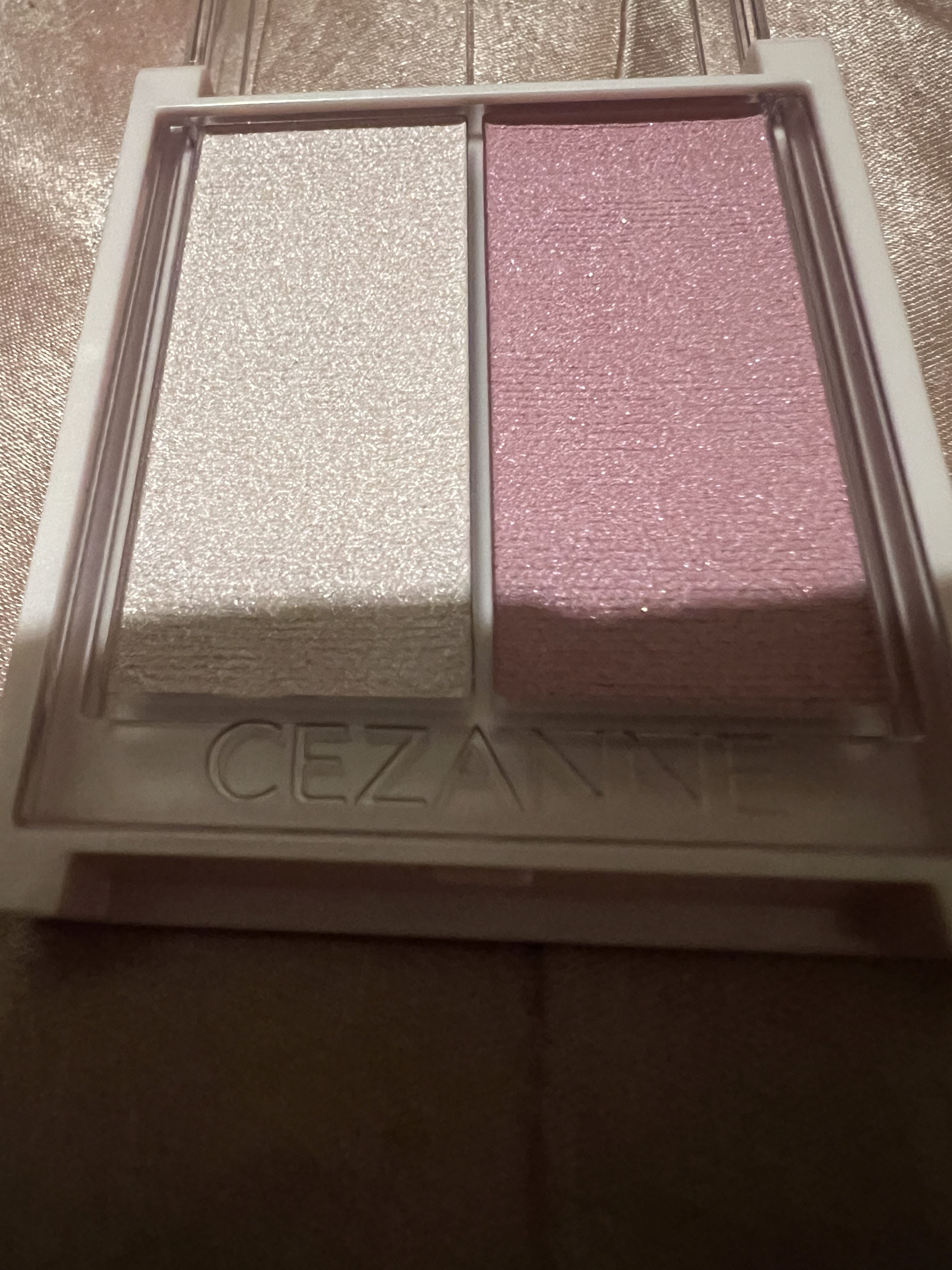 フェイスグロウカラー/CEZANNE/クリームハイライトを使ったクチコミ（2枚目）