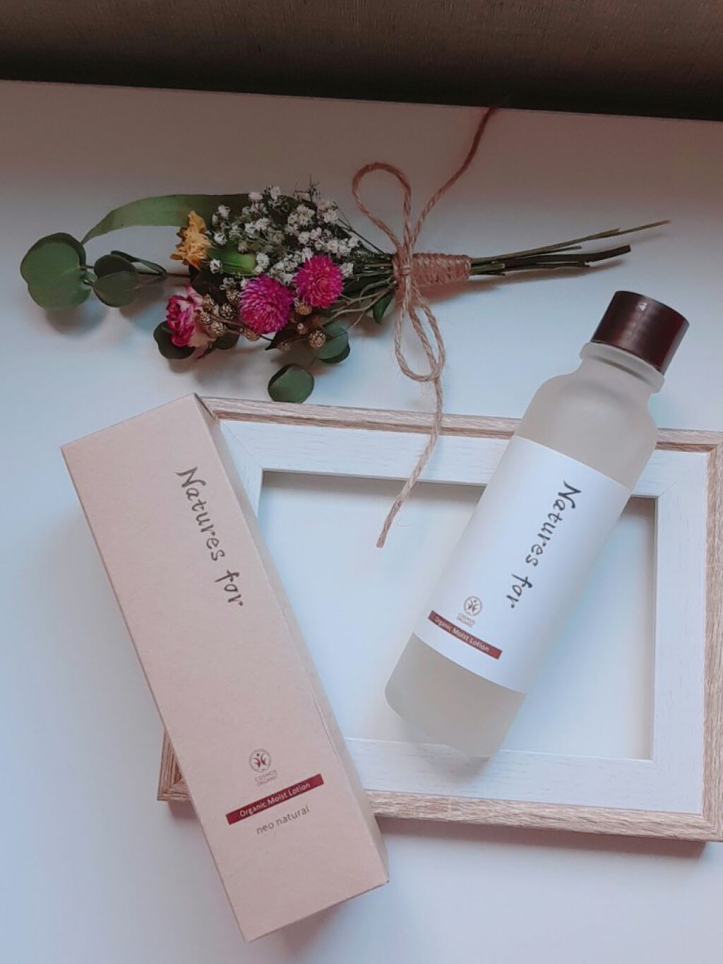 オーガニックモイストローション/Natures for/化粧水を使ったクチコミ(1枚目)