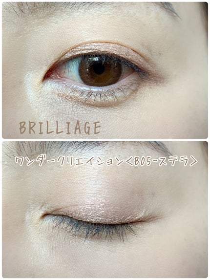 ワンダークリエイション /ブリリアージュ/単色アイシャドウを使ったクチコミ(7枚目)