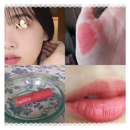 リップアンドチーク ヌードマットティント/CathyDoll/リップティントを使ったクチコミ(9枚目)