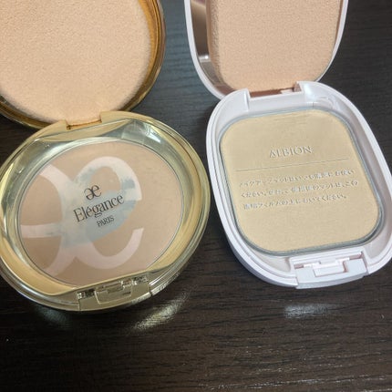 ファイン ヴェルヴェティ ファンデーション/Elégance/パウダーファンデーションを使ったクチコミ(1枚目)