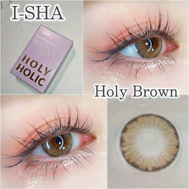 I-SHA
HOLY HOLIC
Holy Brown

DIA:14.2 BC:8.7
GDIA:13.0 1month

🆕i-shaレンズの新商品ホーリーホリックから色素薄めが可愛いホーリーブラウ