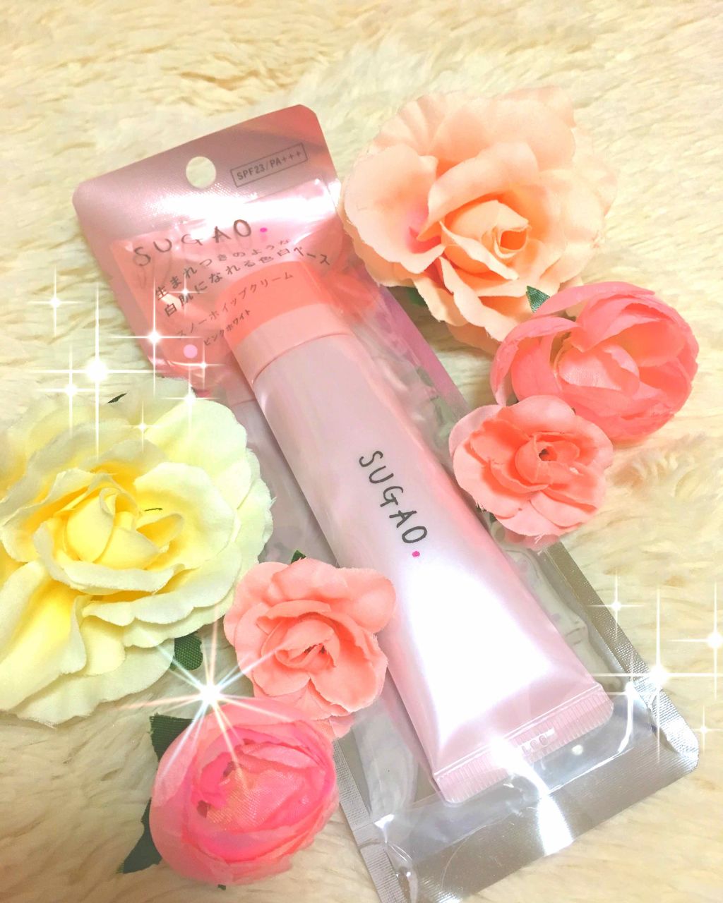 スノーホイップクリーム ピンクホワイト/SUGAO®/化粧下地を使ったクチコミ（1枚目）