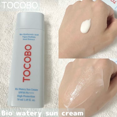 Bio watery sun cream/TOCOBO/日焼け止め・UVケアを使ったクチコミ（1枚目）