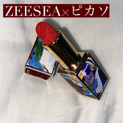 ピカソベルベットマットリップスティック/ZEESEA/口紅を使ったクチコミ(1枚目)