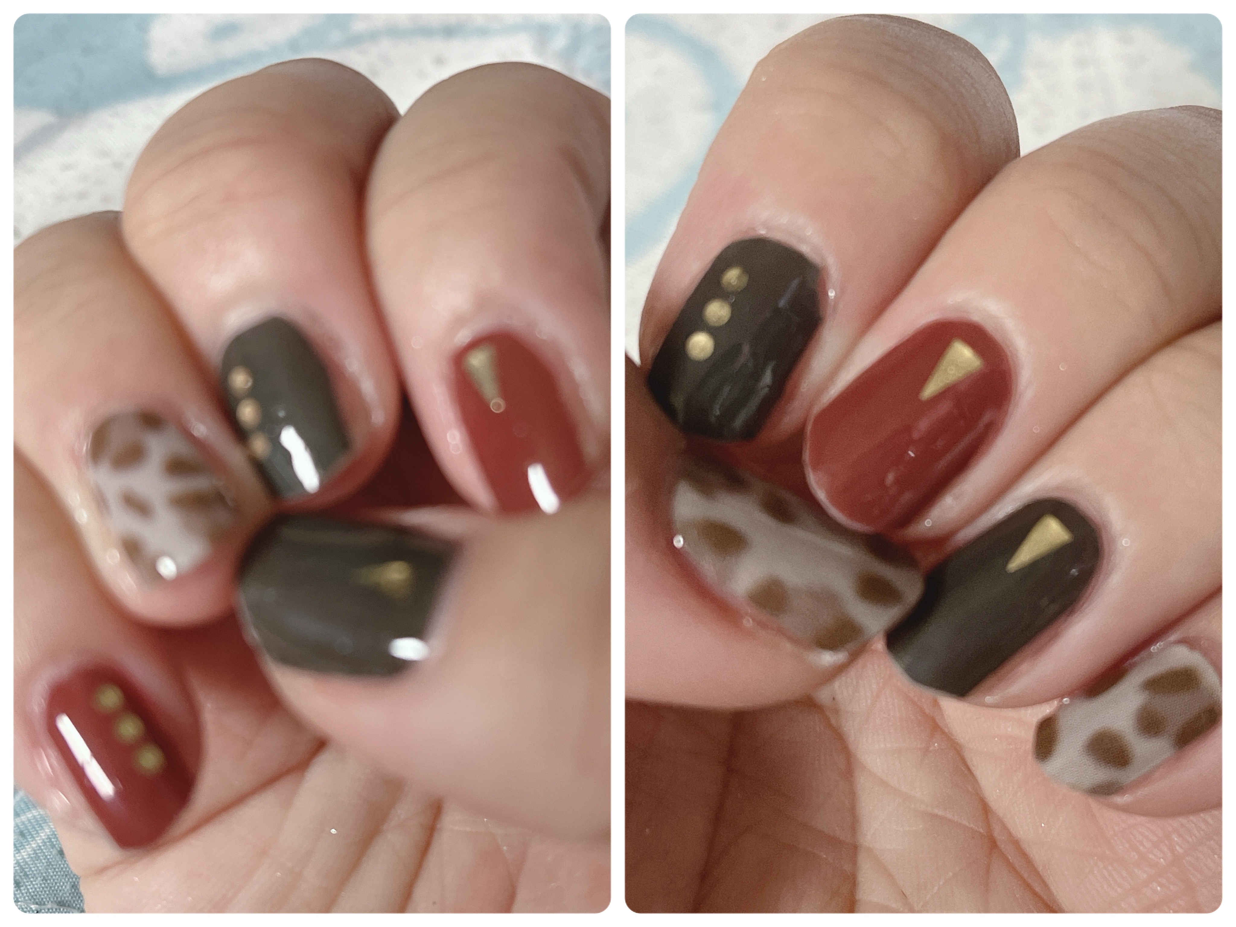 ジェルネイルシール/キャンドゥ/ネイルシールを使ったクチコミ（1枚目）