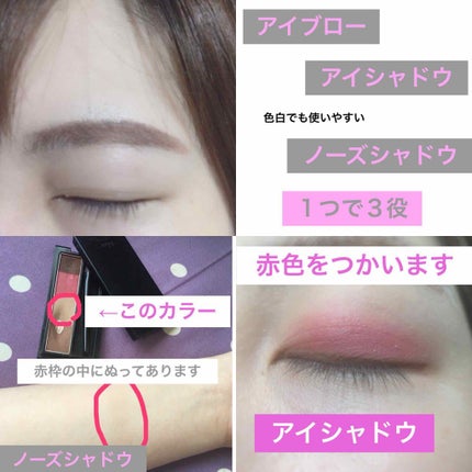 リシェ カラーリング アイブロウパウダー/Visée/パウダーアイブロウを使ったクチコミ(1枚目)