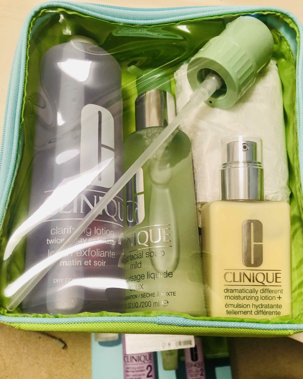 クラリファイング ローション 2/CLINIQUE/拭き取り化粧水を使ったクチコミ(2枚目)