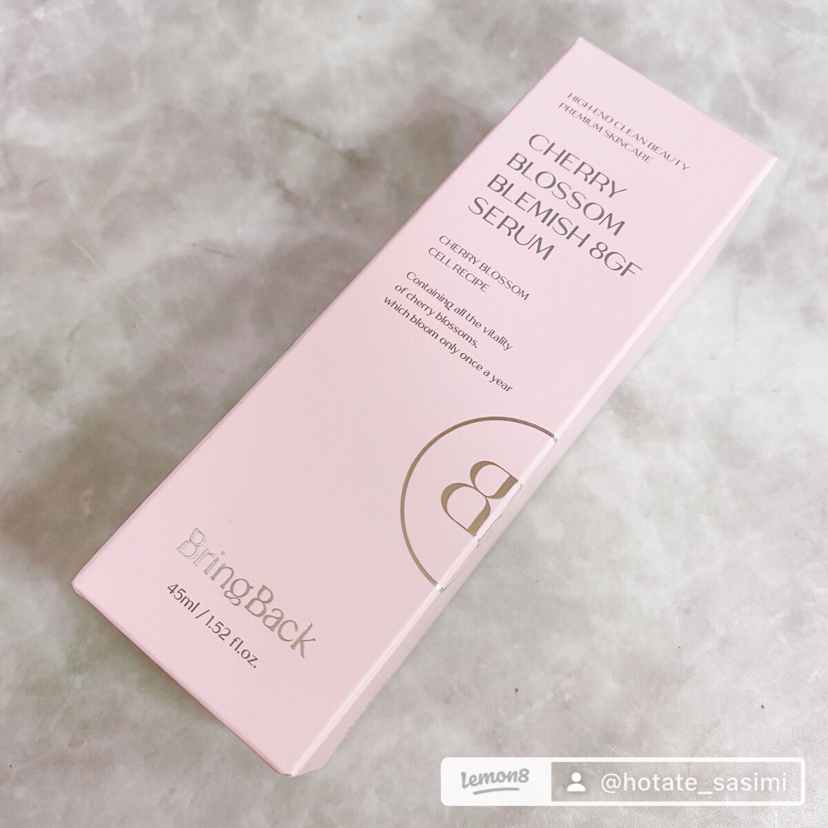 チェリーブロッサムブレミッシュ8GFセラム/Bring Back/化粧水を使ったクチコミ(6枚目)