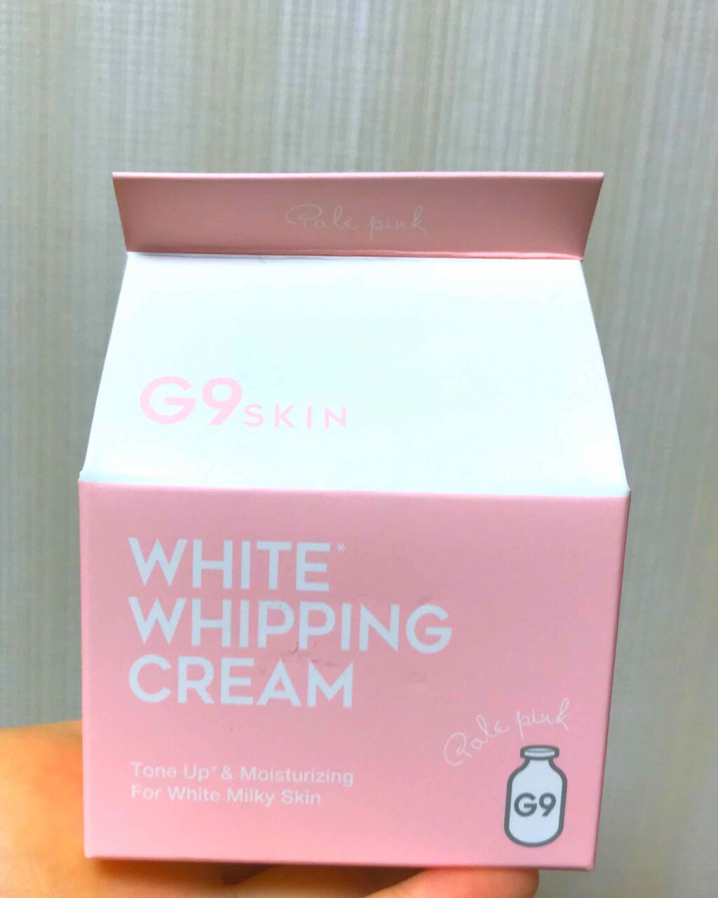 WHITE WHIPPING CREAM(ウユクリーム)/G9SKIN/化粧下地を使ったクチコミ(1枚目)