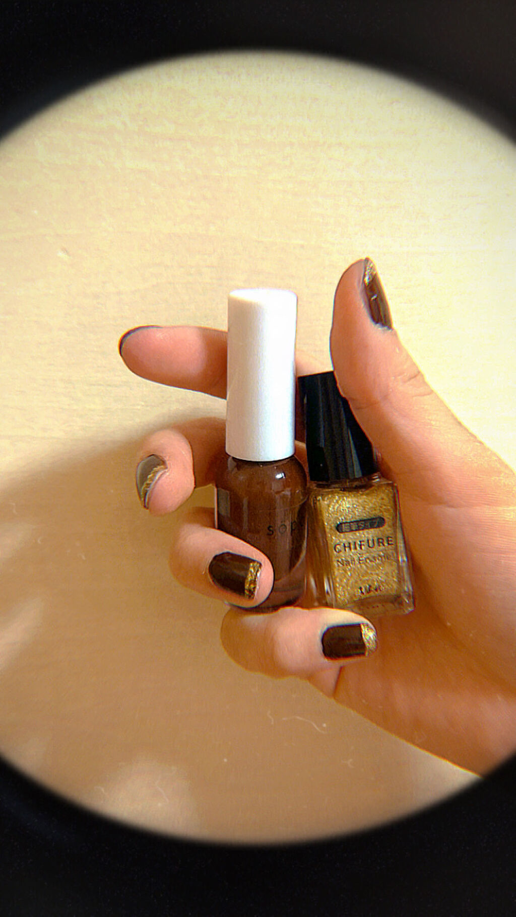ネイル エナメル/ちふれ/マニキュアを使ったクチコミ（3枚目）