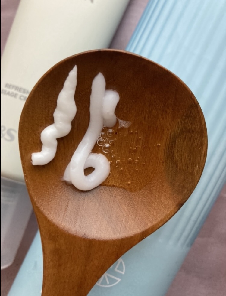 リフレッシュ マッサージクリーム/h&s/洗い流すヘアトリートメントを使ったクチコミ（2枚目）