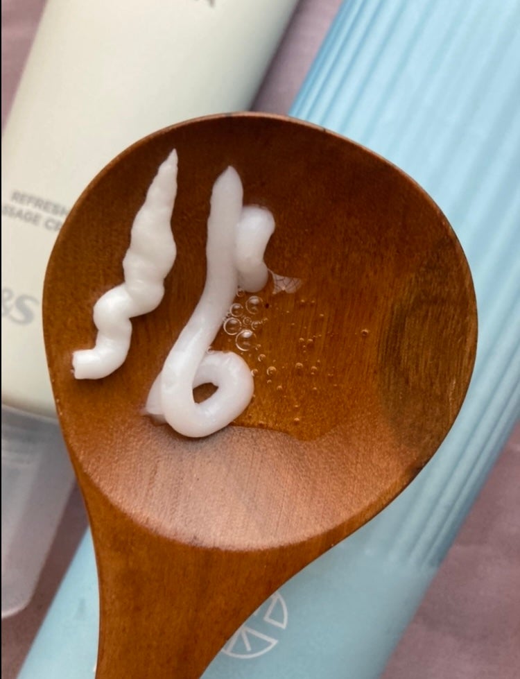 リフレッシュ マッサージクリーム/h&s/洗い流すヘアトリートメントを使ったクチコミ(2枚目)