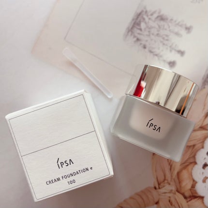 クリーム ファウンデイションe/IPSA/リキッドファンデーションを使ったクチコミ(1枚目)