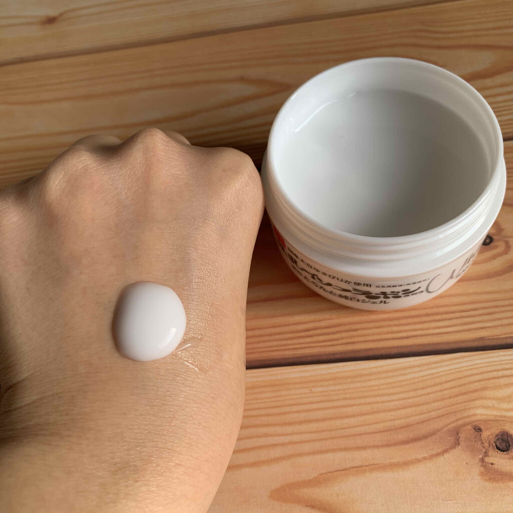 とろんと濃ジェル 薬用美白 N/なめらか本舗/オールインワン化粧品を使ったクチコミ（2枚目）