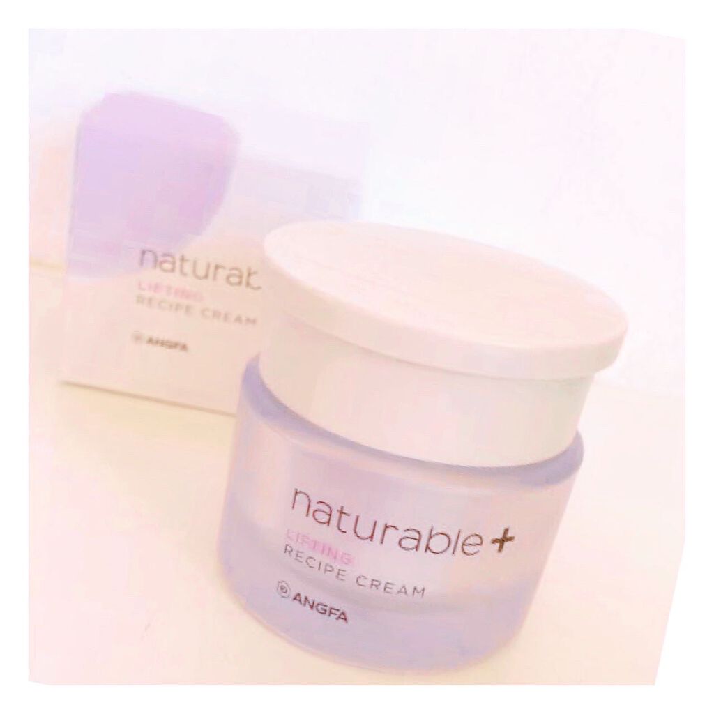 ナチュラブルプラス レシピクリーム リフティング/ナチュラブルプラス/フェイスクリームを使ったクチコミ（1枚目）